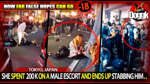 [+16] SHE SPENT " 200 000 $ " ON A MALE ESCORT AND ENDS UP STABBING HIM.. (TOKYO, JAPAN) >> MADNESS !!!