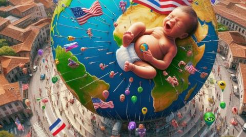 Queda na taxa de natalidade  do Estados Unidos é no Brasil - Coronel Jesuíno MGTOW