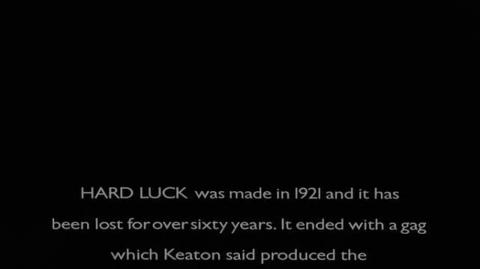 Hard Luck (1921) Buster Keaton (FULL MOVIE) Silent Comedy