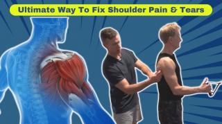 Ultimate Way to Fix Shoulder Pain & Tears - Correct Hip Imbalances to Fix Shoulder