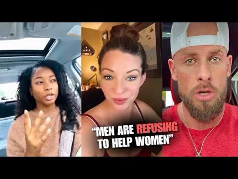 Men Are Saying NO To Helping Women | Women Are Confused!