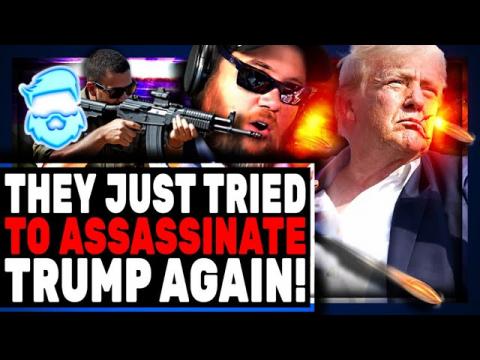 Donald Trump Assassination Attempt Again! Suspect Taken ALIVE, Well Planned, Brought Armor & GoPro!