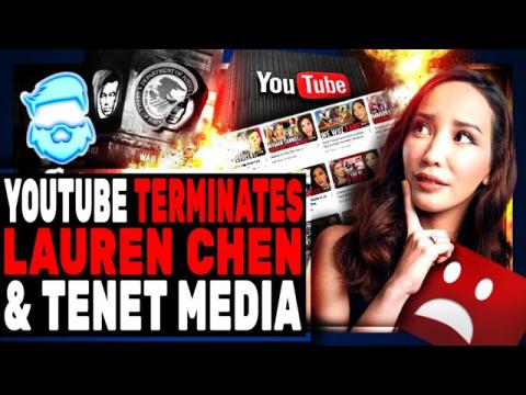 Youtube BANS Lauren Chen & Tenet Media After Mere ALLEGATION!  This is OUTRAGOUS & Will Get WORSE!