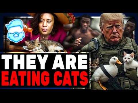 Kamala Harris Migrants ARE IN FACT Eating Pets & Geese! Proof From Actual Residents! SHOCKING News!