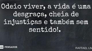 Tudo só muda pra pior nesta vida!