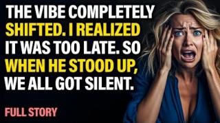 We were mocking my husband at a neighborhood party until he stood up & told me it s over forever.