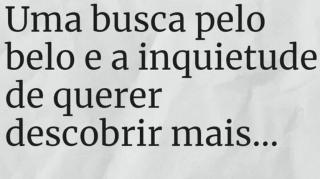 Busca pelo Belo!