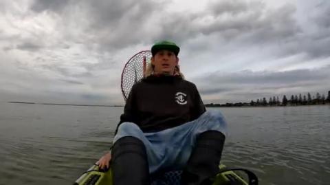 HAND LINE FISHING WITH SOFT PLASTICS