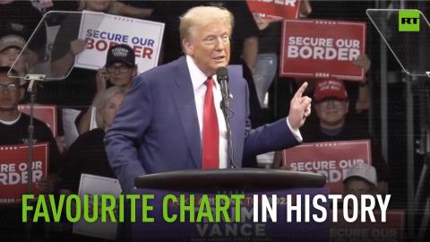 ’I sleep with it, I kiss it!’ – Trump about the life-saving immigration chart