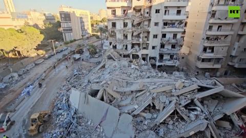 Beirut’s suburb left in ruins after Israel airstruck Hezbollah stronghold