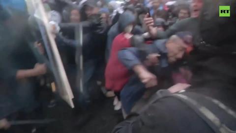 Violent clashes erupt over Gaza as Naples hosts G7 Summit