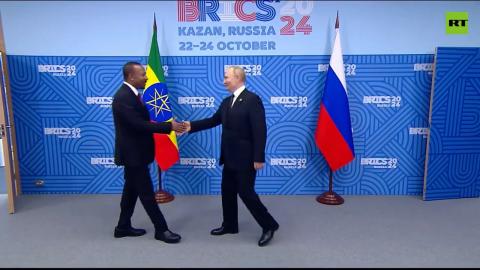 Putin met with Ethiopian PM at BRICS Summit