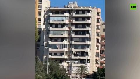 Israeli airstrike levels building in Beirut’s Ghobeiry