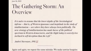 The Gathering Storm: An Overview (Jeffrey Nyquist)