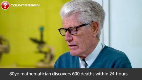 80yo Philip Tomlinson kicks Phizer in the Corporate Cunt