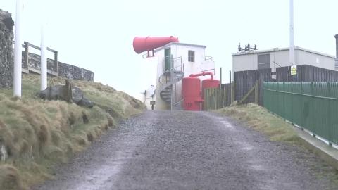 Sounding the Sumburgh Foghorn