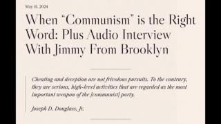 When “Communism” is the Right Word (Jeffrey Nyquist)