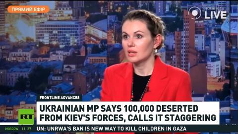 'Staggering number' | Over 100,000 troops deserted from Kiev’s forces – Ukrainian MP