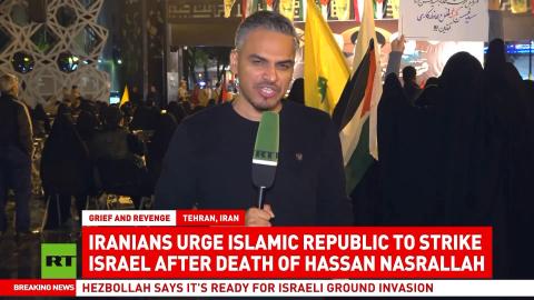 Iranians mourn Nasrallah’s death, call for retaliation against Israel