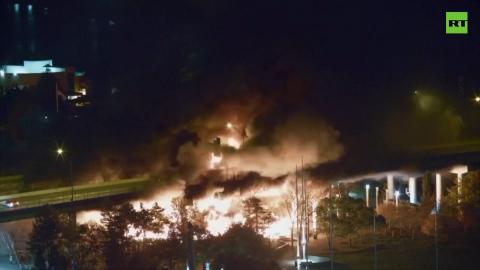 Ohio River bridge fire leads to Interstate 471 shutdown
