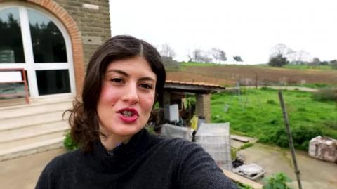 How The Most Ancient Roman Pecorino Cheese is Made in Italy (Caciofiore) _ Claudia Romeo