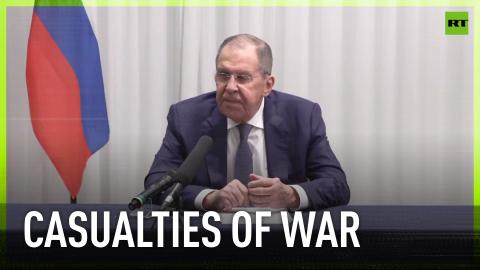 Human casualties of 1 year in Gaza almost double casualties in Ukraine since 2014 – Lavrov