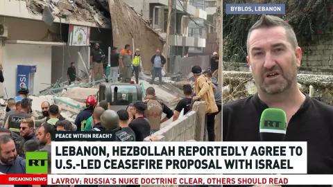 Hezbollah and Lebanon reportedly agree to US-led ceasefire proposal with Israel