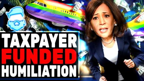 Kamala Harris HITS ROCK BOTTOM Takes MAJOR BACKLASH For Luxury Vacation While BEGGING For More Money