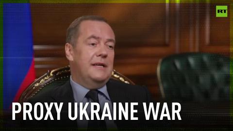 Proxy war of West against Russia – Medvedev on Ukraine conflict