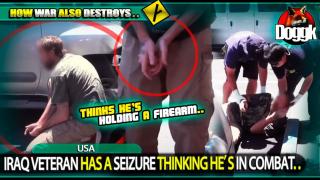IRAQ VETERAN WITH PTSD HAS HALUCINATIONS THINKING HE'S IN COMBAT.. (USA) >> HOW WAR ALSO DESTROYS..