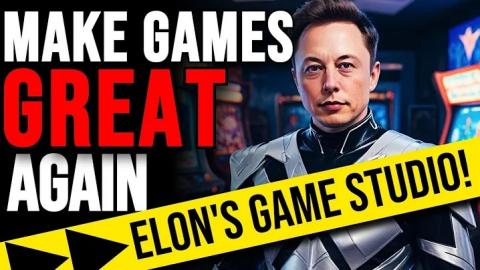 Elon Musk is making videogames! (Skyrim, Elden Ring, Cyberpunk 2077)