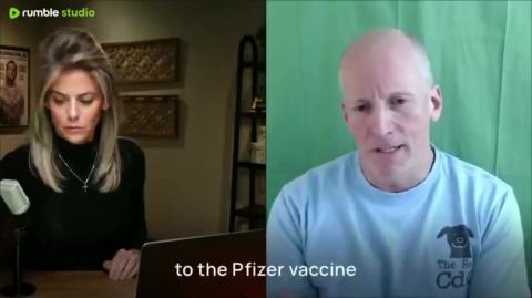 CANCER tumor matches the genetic sequence of the Pfizer vaccine
