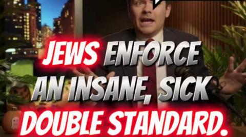 Nick Fuentes: Jews enforce an insane, sick double standard.
