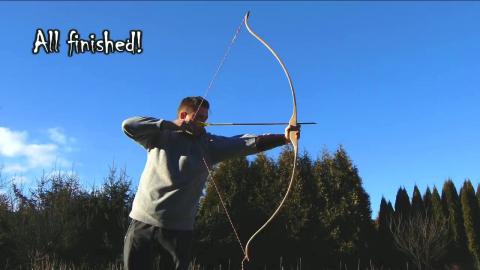 Making a Red Oak Recurve Bow
