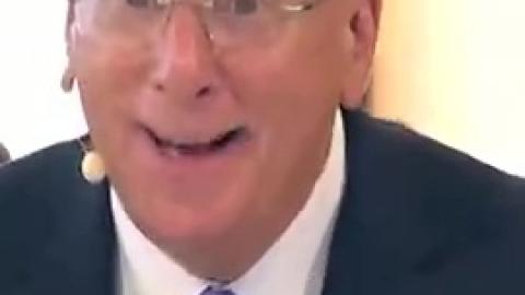 BlackRock’s Larry Fink jokes that he’s too young to run for president - He Already Is More Powerful