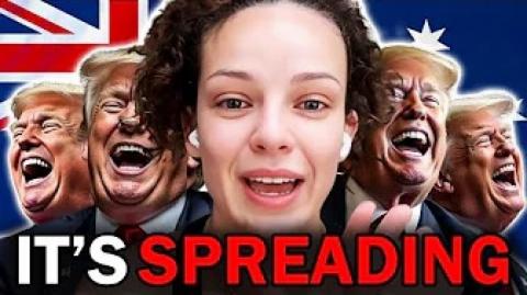 The FACE of Australian Trump Derangement Syndrome -  Uneducated, Sexist PIG MEN