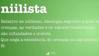 O Que É o Niilismo?