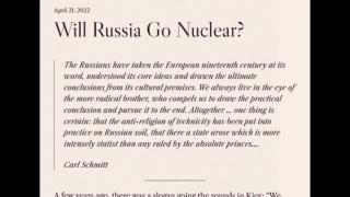 Will Russia Go Nuclear? (Jeffrey Nyquist)