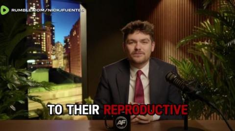 Nick Fuentes explains why men should be strong & not be perceived as "cute & baby like" or harmless around women.