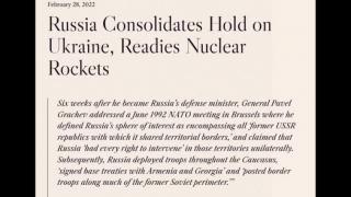 Russia Consolidates Hold on Ukraine, Readies Nuclear Rockets (Jeffrey Nyquist)