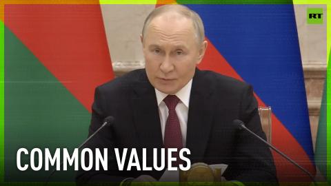 Strategic partnership between Russia and Belarus built on friendship – Putin
