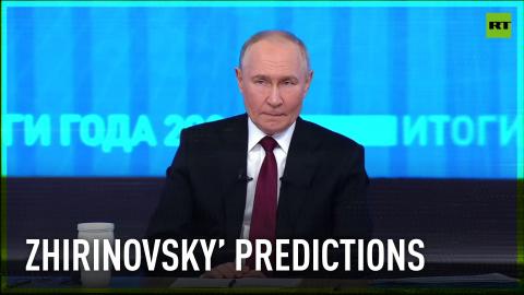 Zhirinovsky was not an oracle, he was a specialist who made predictions based on analysis and knowledge – Putin
