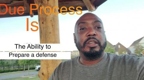 83 of 100 Due process Definition