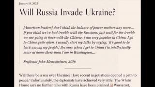 Will Russia Invade Ukraine? (January 18, 2022) (Jeffrey Nyquist)