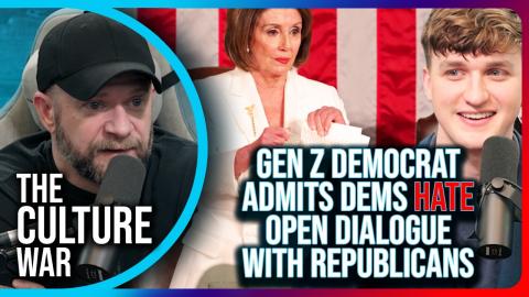 Gen Z Democrat ADMITS Democrats HATE Open Dialogue With Republicans