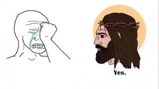 OUTSPOKEN ATHIEST ACTOR CONVERTED BY A GAZE