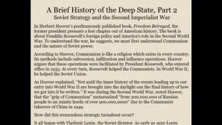 A Brief History of the Deep State, Part 2 (Jeffrey Nyquist)