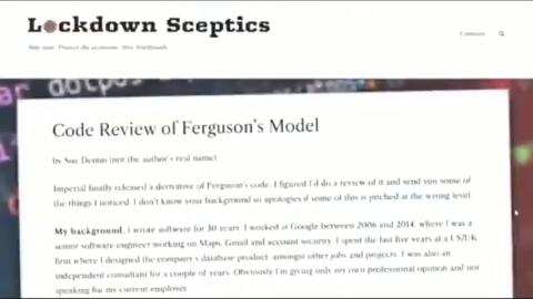 Bombshell - The house of cards of the Covid projection model COLLAPSED and EXPOSED