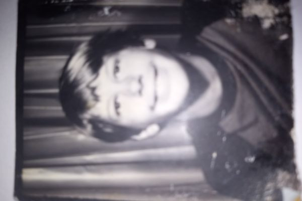 Jim Bennett at a Kmart photobooth in Rockford Illinois one summer.. 12yoa... 1976 I'm an American..