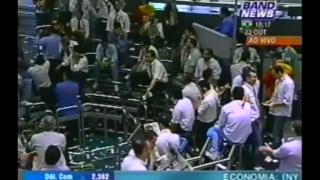 Momento em que ocorreu um circuit-break na Bm&FBovespa em 2008